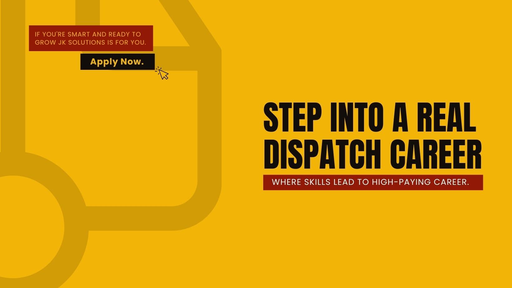 JKD Solutions dispatch career recruiting cover design
