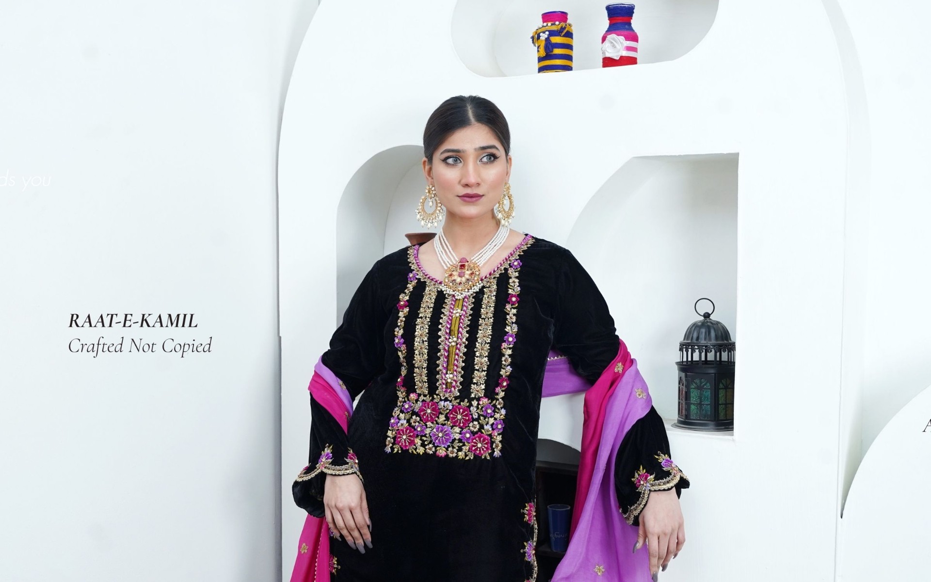 Raat-e-Kamil, Crafted Not Copied, website hero