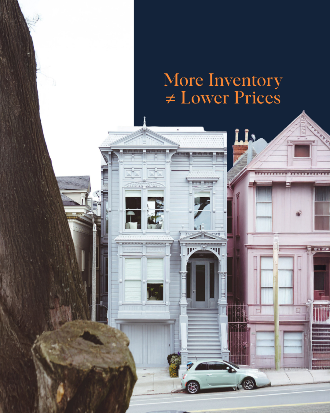 May carousel slide, More inventory does not mean lower prices